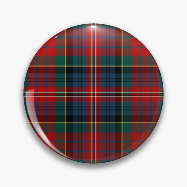 MacPherson tartan pinback button