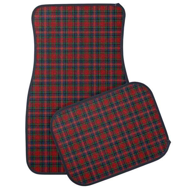 Clan MacPherson Tartan Car Mats