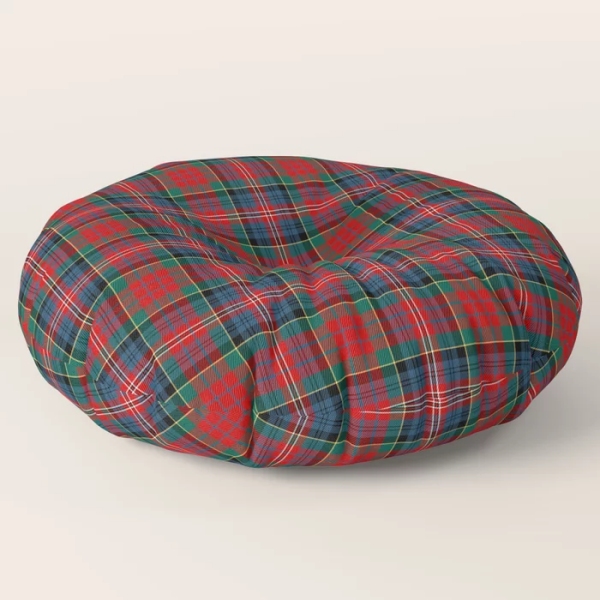 Clan MacPherson Tartan Floor Pillow