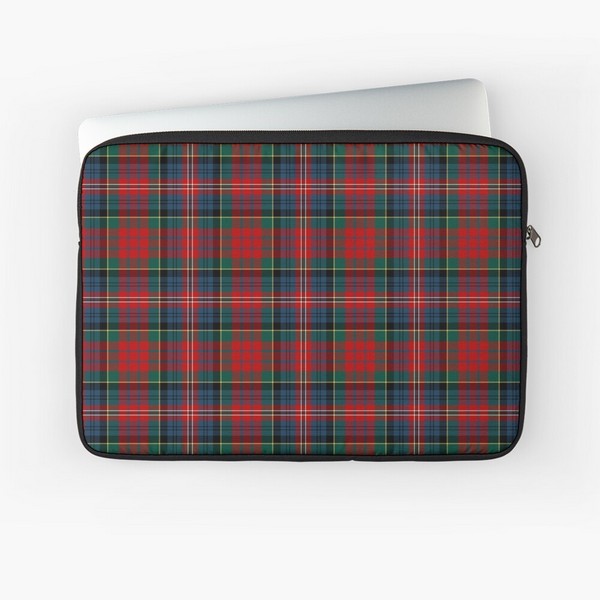 MacPherson tartan laptop sleeve