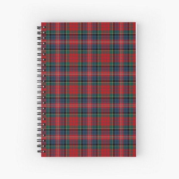 MacPherson tartan spiral notebook