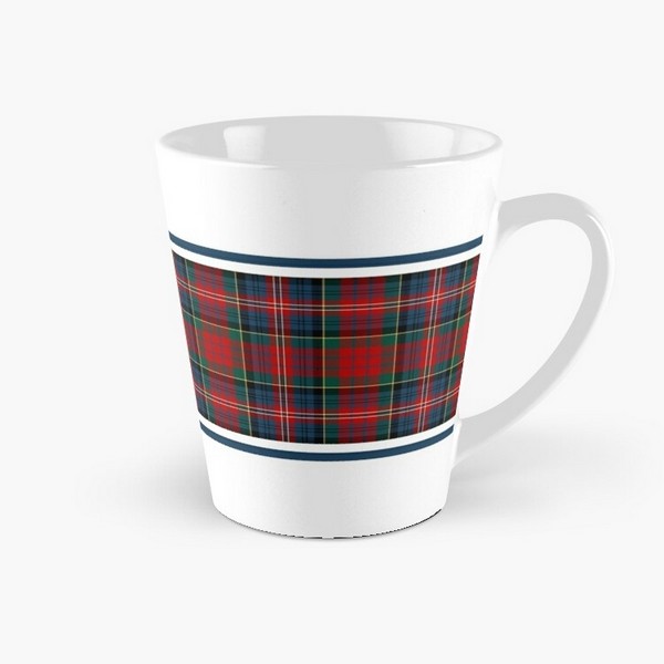 MacPherson tartan tall mug