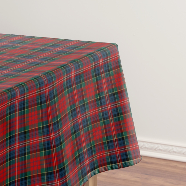 MacPherson tartan tablecloth