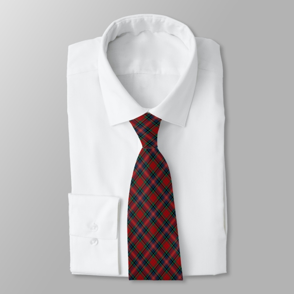 MacPherson tartan necktie