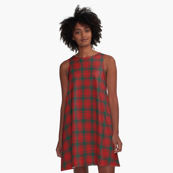 MacQuarrie tartan a-line dress