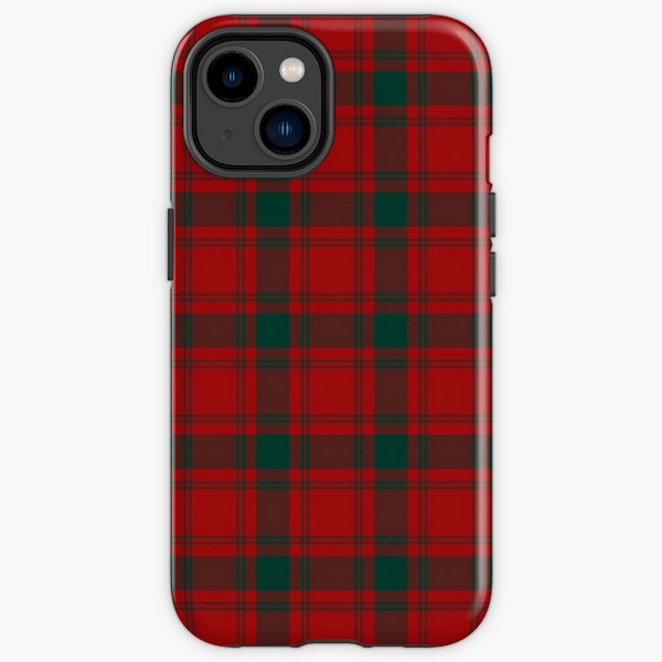 Clan MacQuarrie Tartan iPhone Case