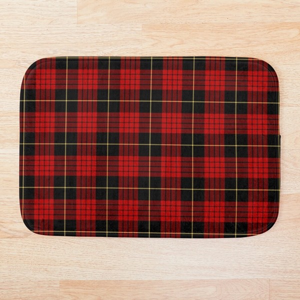 MacQueen tartan floor mat