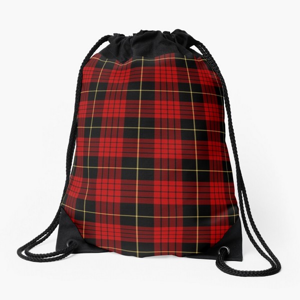 MacQueen tartan drawstring bag