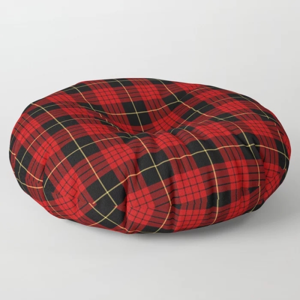 MacQueen tartan floor pillow