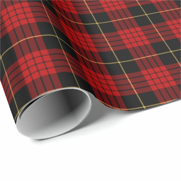 MacQueen tartan wrapping paper