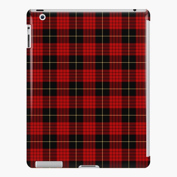 Clan MacQueen Tartan iPad Case