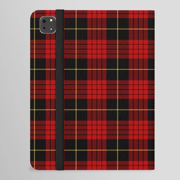 MacQueen tartan iPad folio case