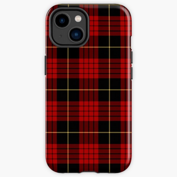 MacQueen tartan iPhone case