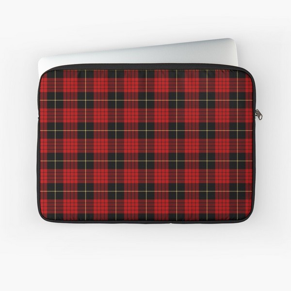 MacQueen tartan laptop sleeve