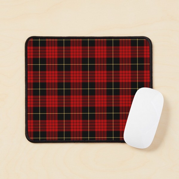 MacQueen tartan mouse pad