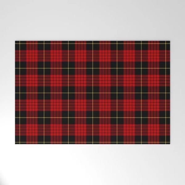 Clan MacQueen Tartan Welcome Mat