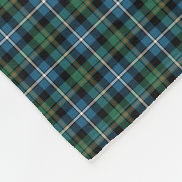 MacRae tartan fleece blanket