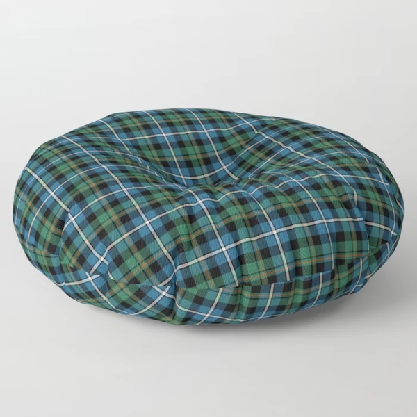 MacRae tartan floor pillow