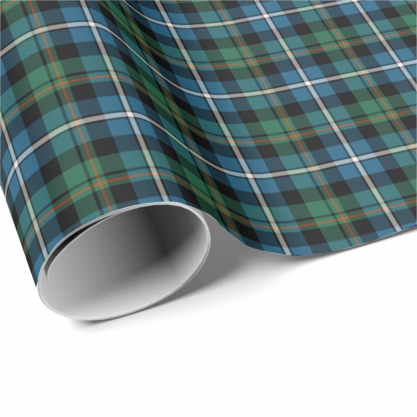 MacRae tartan wrapping paper