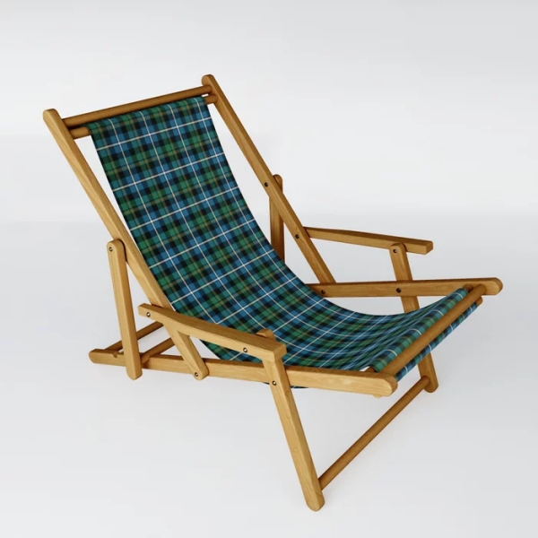 MacRae tartan sling chair