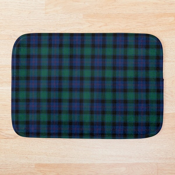 MacTaggart tartan floor mat