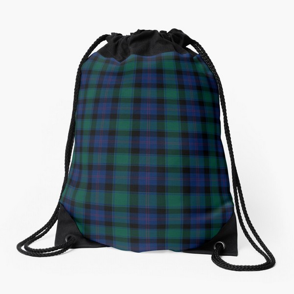 MacTaggart tartan drawstring bag