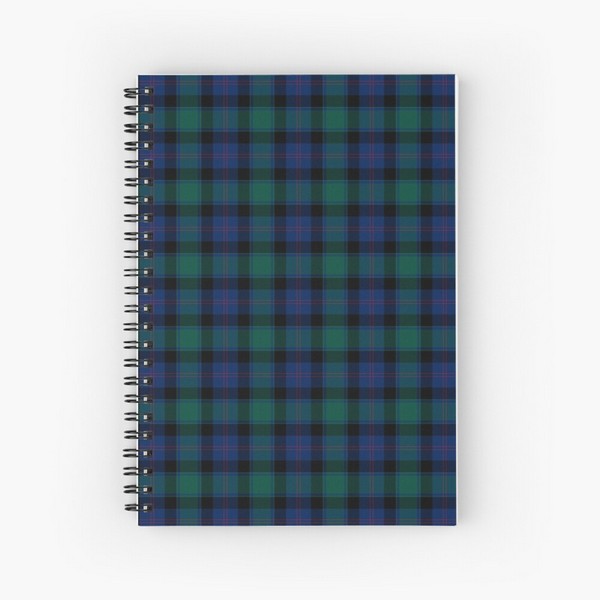 MacTaggart tartan spiral notebook