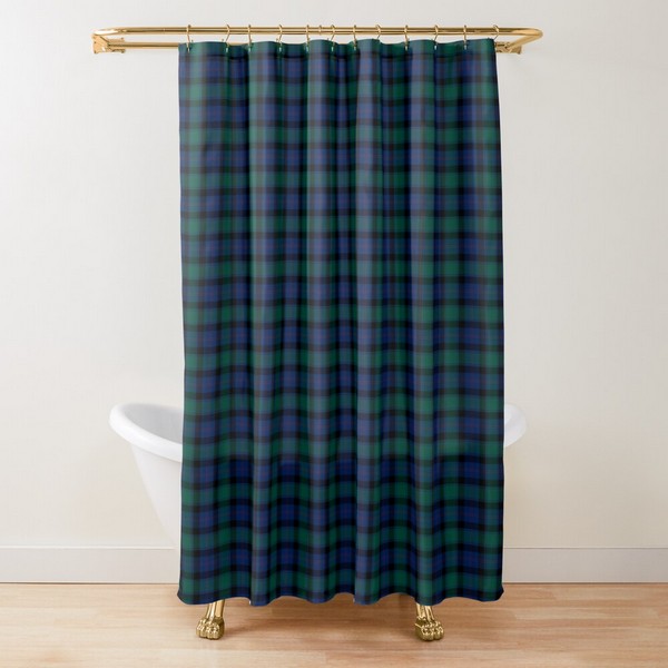 MacTaggart tartan shower curtain