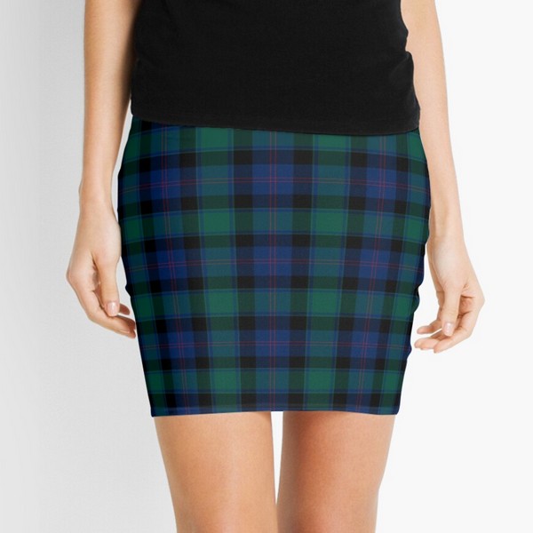 MacTaggart tartan mini skirt