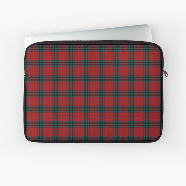 MacTavish tartan laptop sleeve