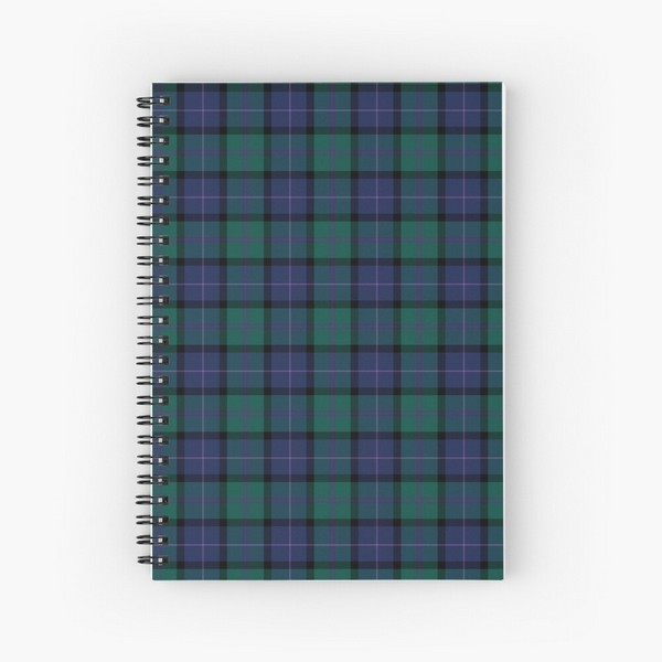 MacThomas tartan spiral notebook