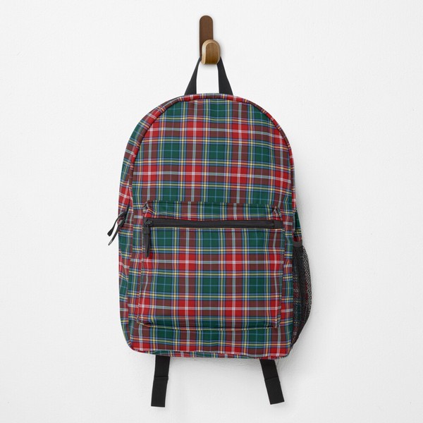 MacWhirter tartan backpack