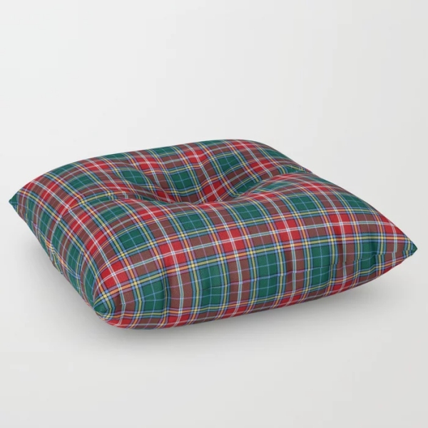 MacWhirter tartan floor pillow