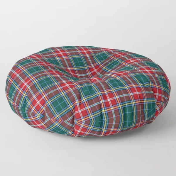 MacWhirter tartan floor pillow