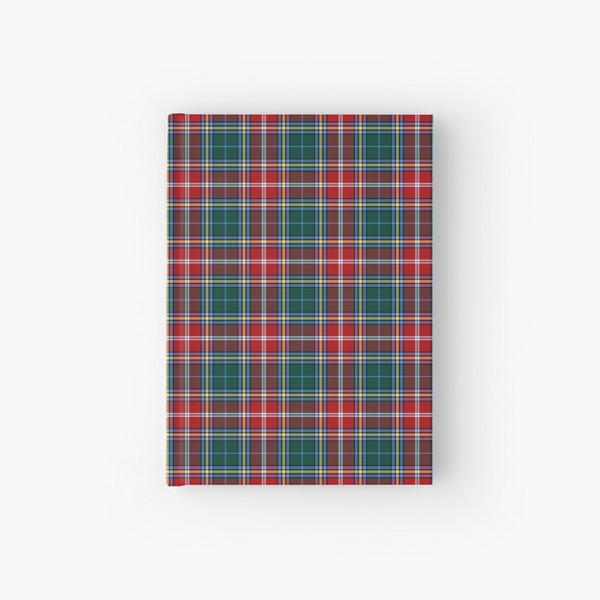 MacWhirter tartan hardcover journal