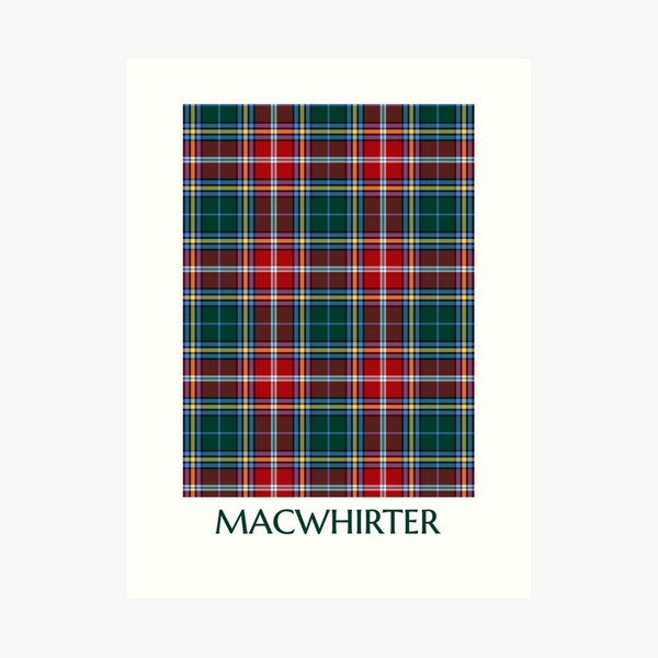 MacWhirter tartan art print