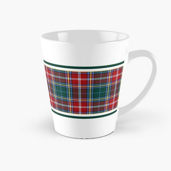 MacWhirter tartan tall mug