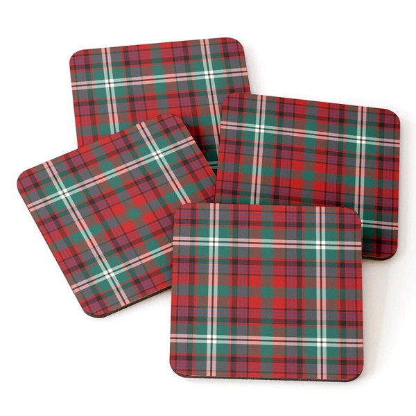 Clan Maguire Tartan Coasters