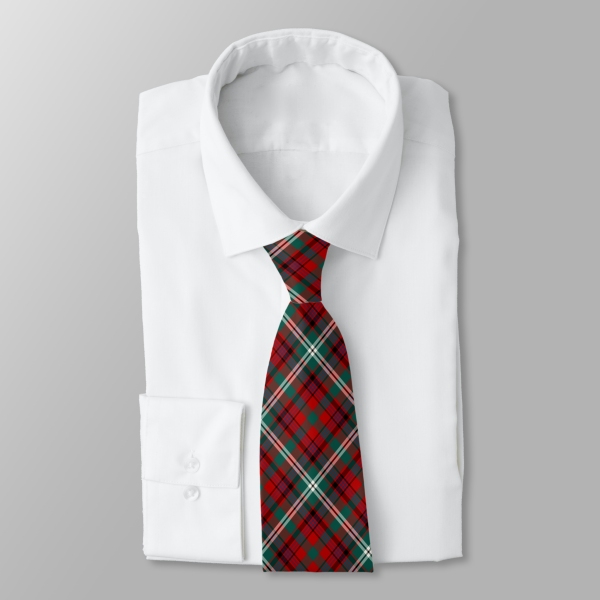 Maguire tartan necktie
