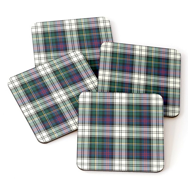 Malcolm Dress tartan beverage coasters