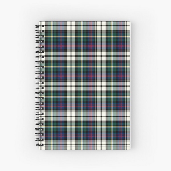 Malcolm Dress tartan spiral notebook