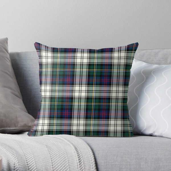 Malcolm Dress tartan throw pillow