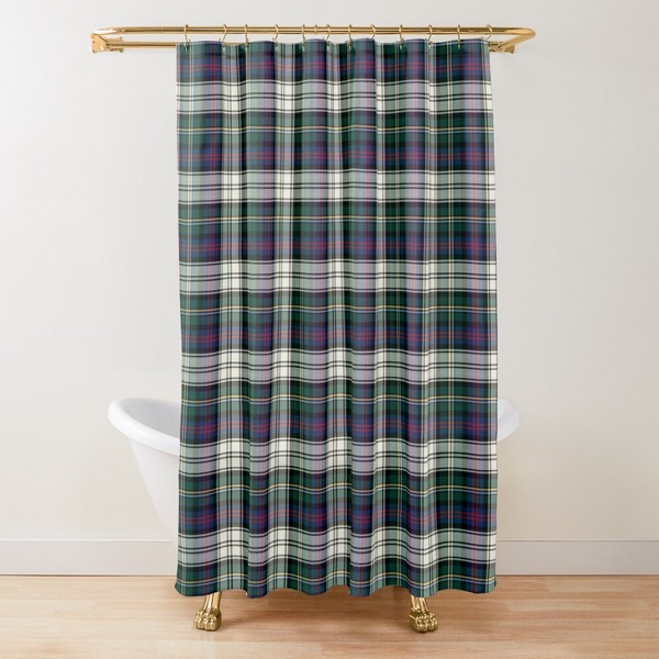 Clan Malcolm Dress Tartan Shower Curtain