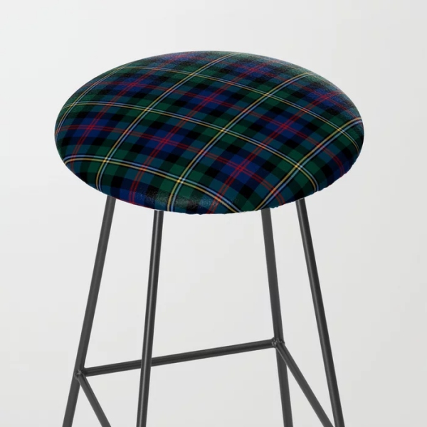 Clan Malcolm Tartan Bar Stool