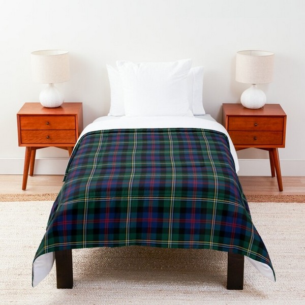 Clan Malcolm Tartan Comforter