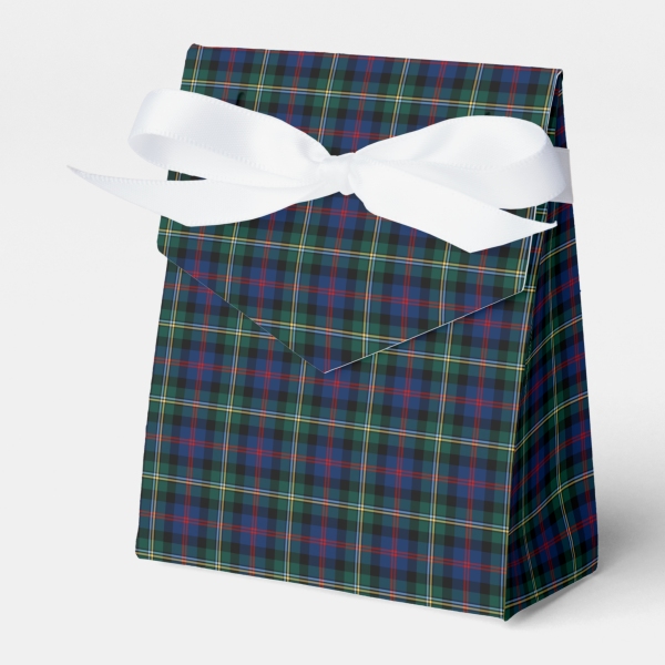 Malcolm tartan favor box