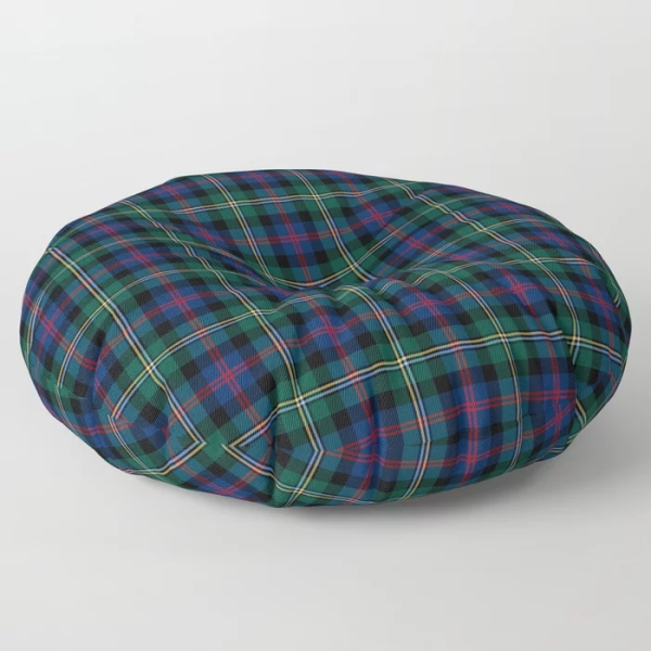 Malcolm tartan floor pillow