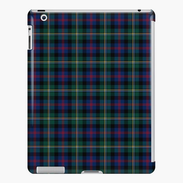 Clan Malcolm Tartan iPad Case