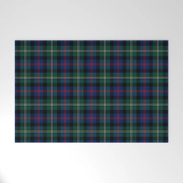 Malcolm tartan welcome mat