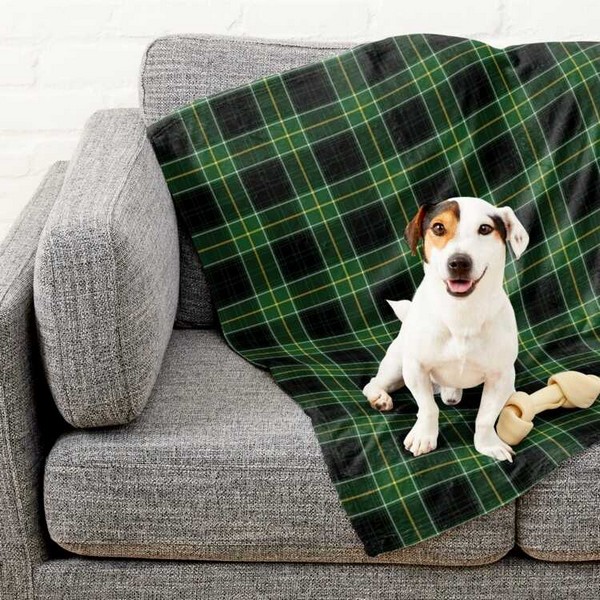 Malone tartan pet blanket